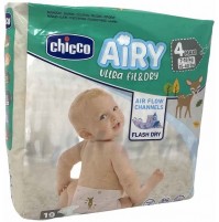 Chicco Airy Ultra Fit&Dry Maxi Taglia 4 Pannolini per Bimbi 7-18 kg, 19 Pezzi